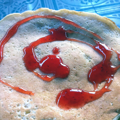 pancake-strawberry