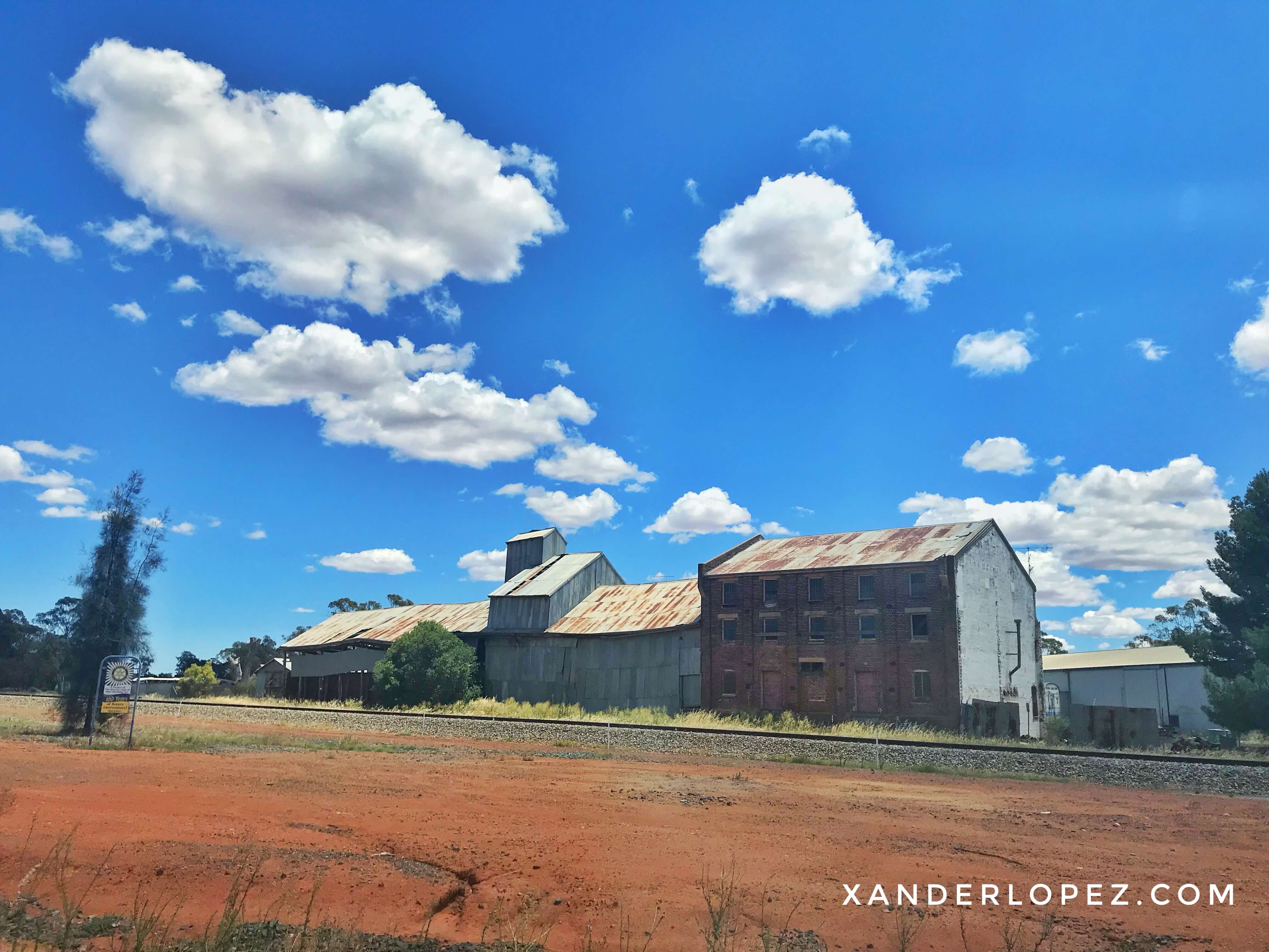 australia-new south wales-west wyalong-landscape