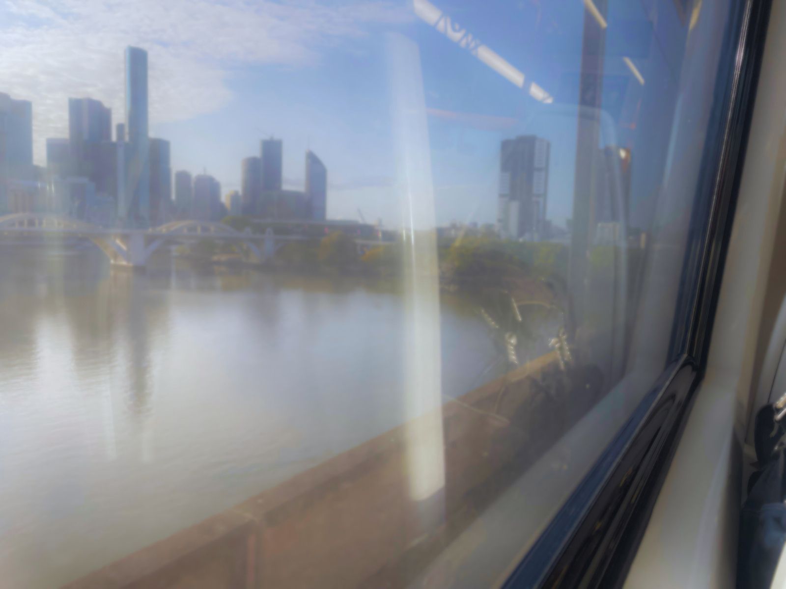 View on the way to South Brisbane Station