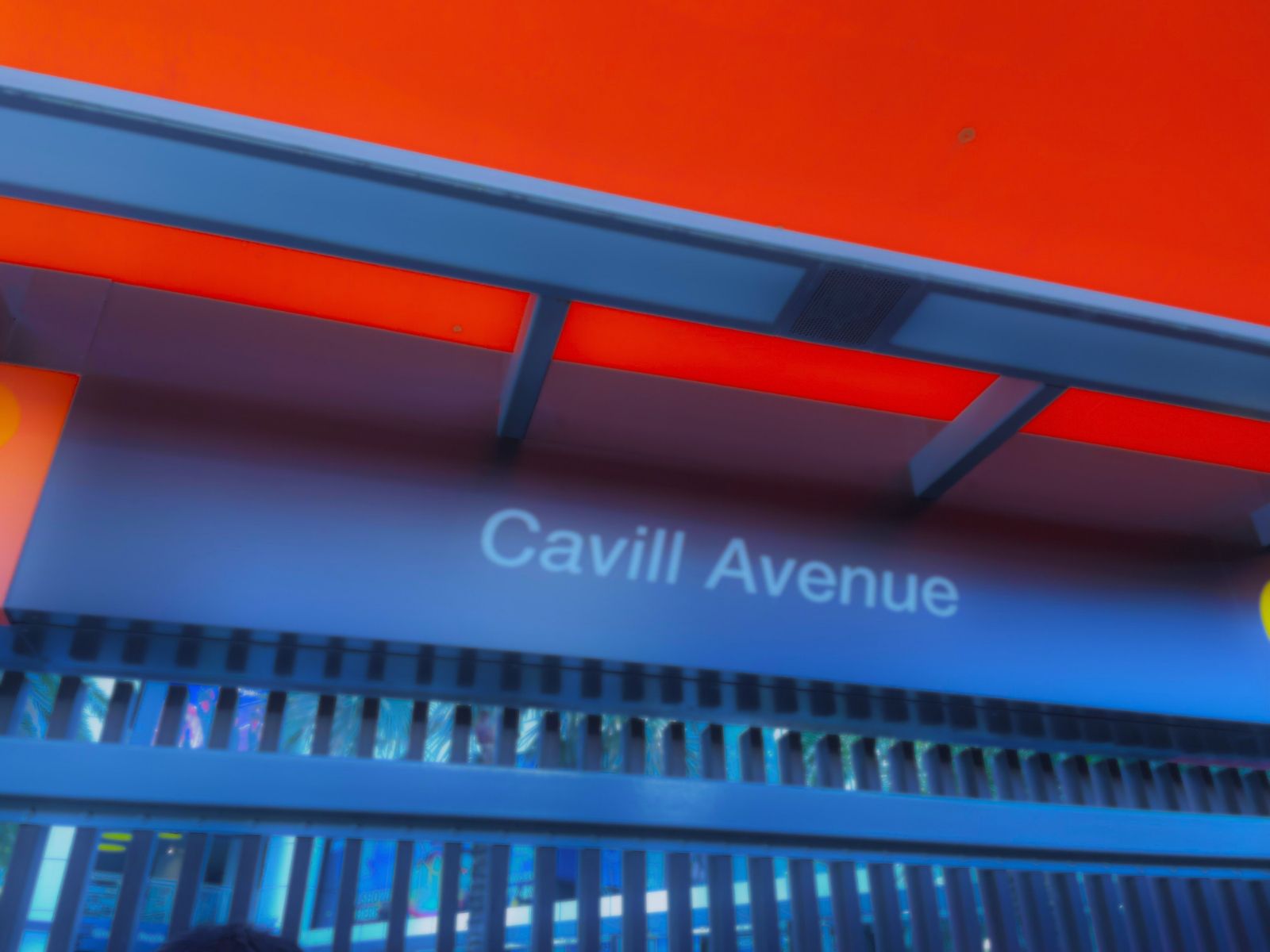 Got off at Cavill Avenue. Somehow this reminds me of Henry Cavill.